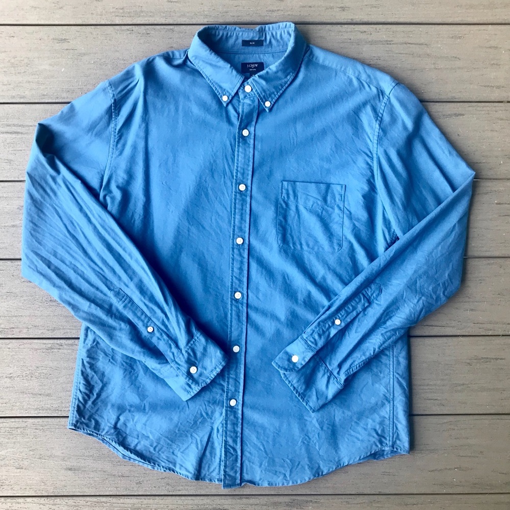 J. Crew Factory Slim Oxford Shirt
